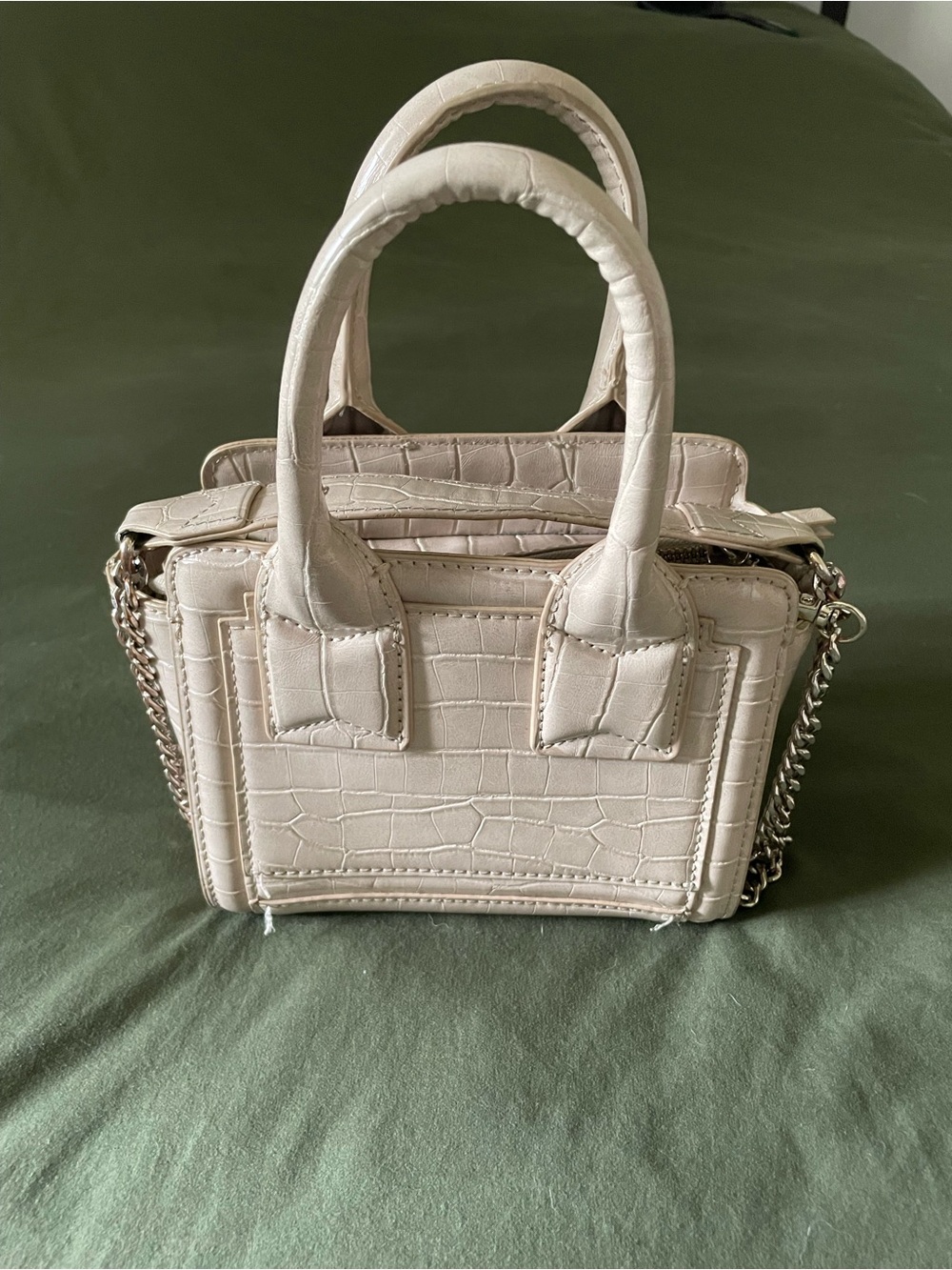 Animal Print Mini City Bag